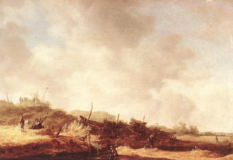 Jan van Goyen Landscape with Dunes oil painting image